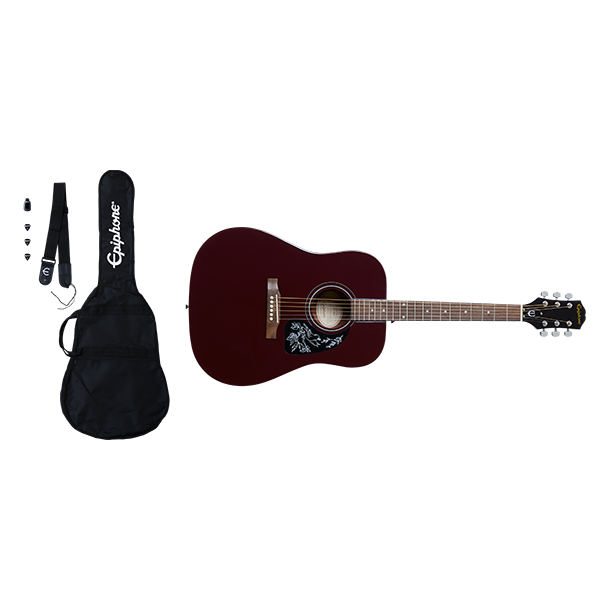 Epiphone Starling Acoustic Player Pack Wine Red